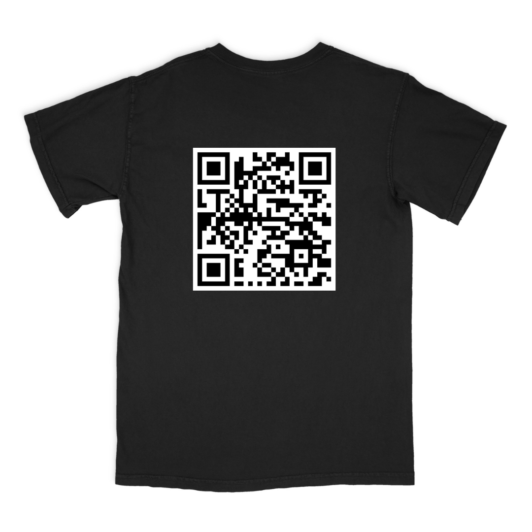 Dear Person Behind Me QR Code T-shirt