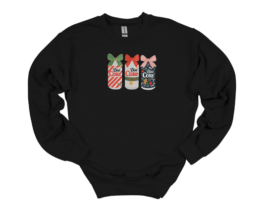 Best Served Cold | Holiday Diet Coke Embroidered Crewneck