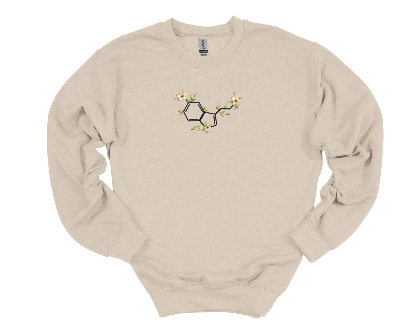 Wear Your Happy | Serotonin Embroidered Crewneck