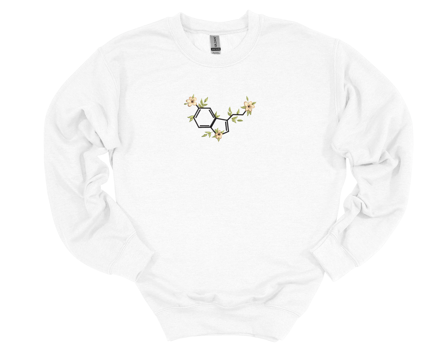 Wear Your Happy | Serotonin Embroidered Crewneck