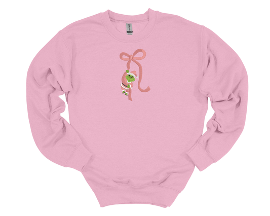 Too Cute to Steal Christmas | Embroidered Crewneck