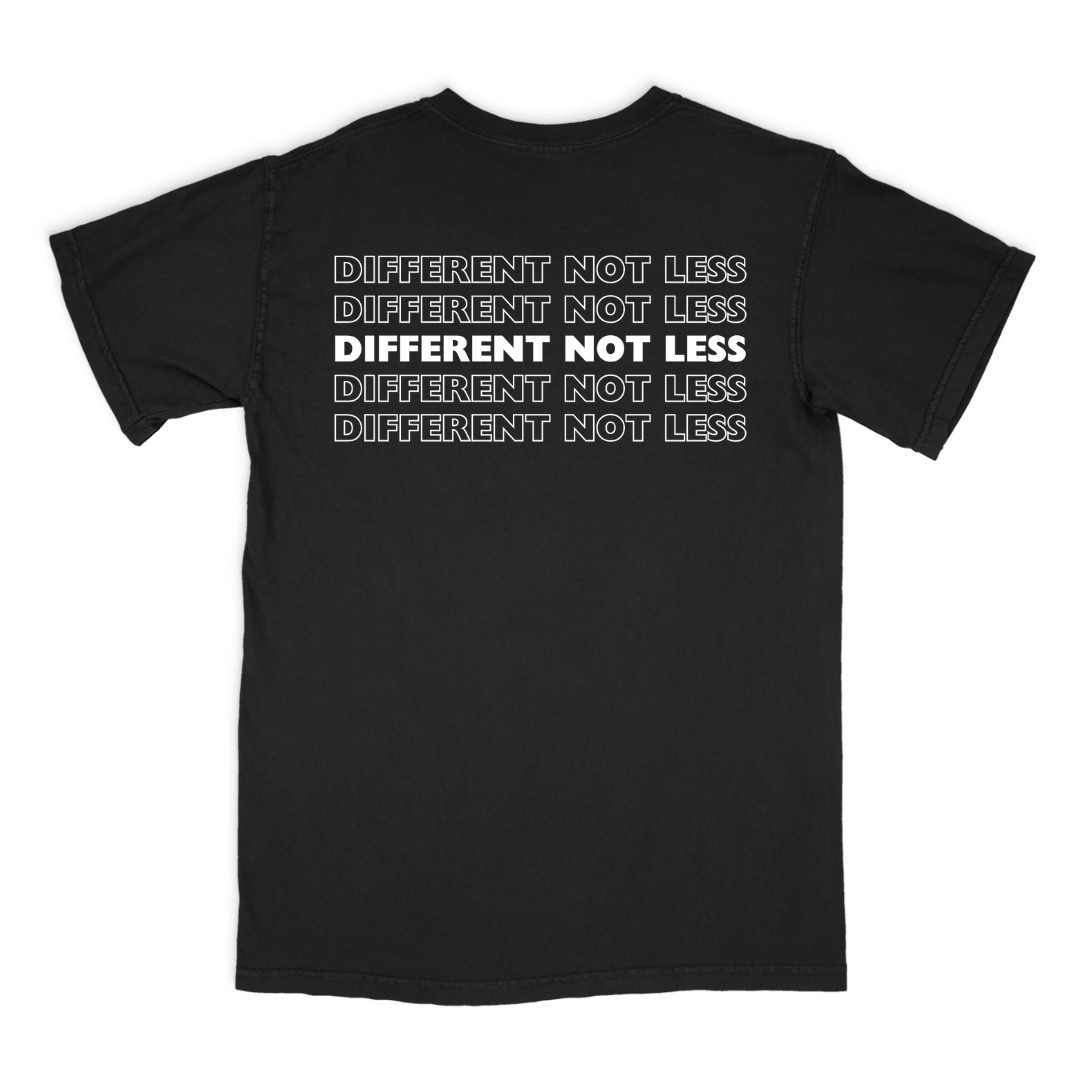 Different Not Less (Black)